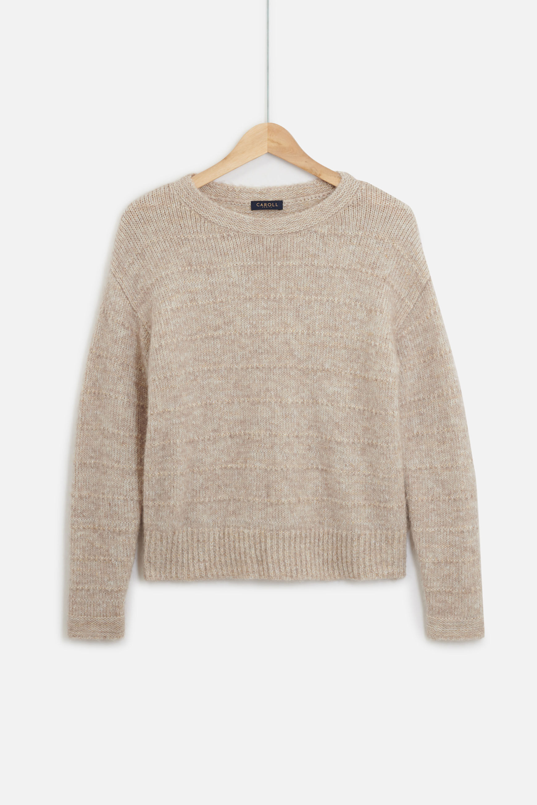 pull natalia camel femme