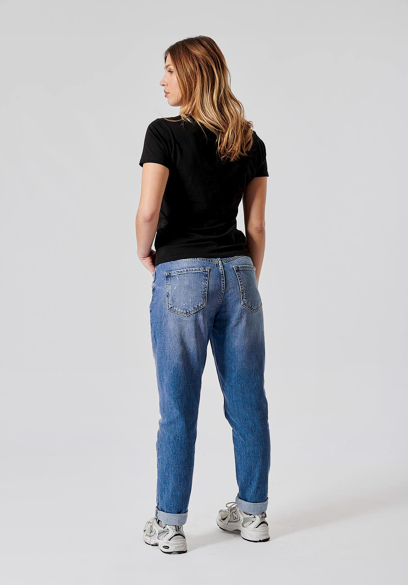 FRAN   T-shirt noir Femme