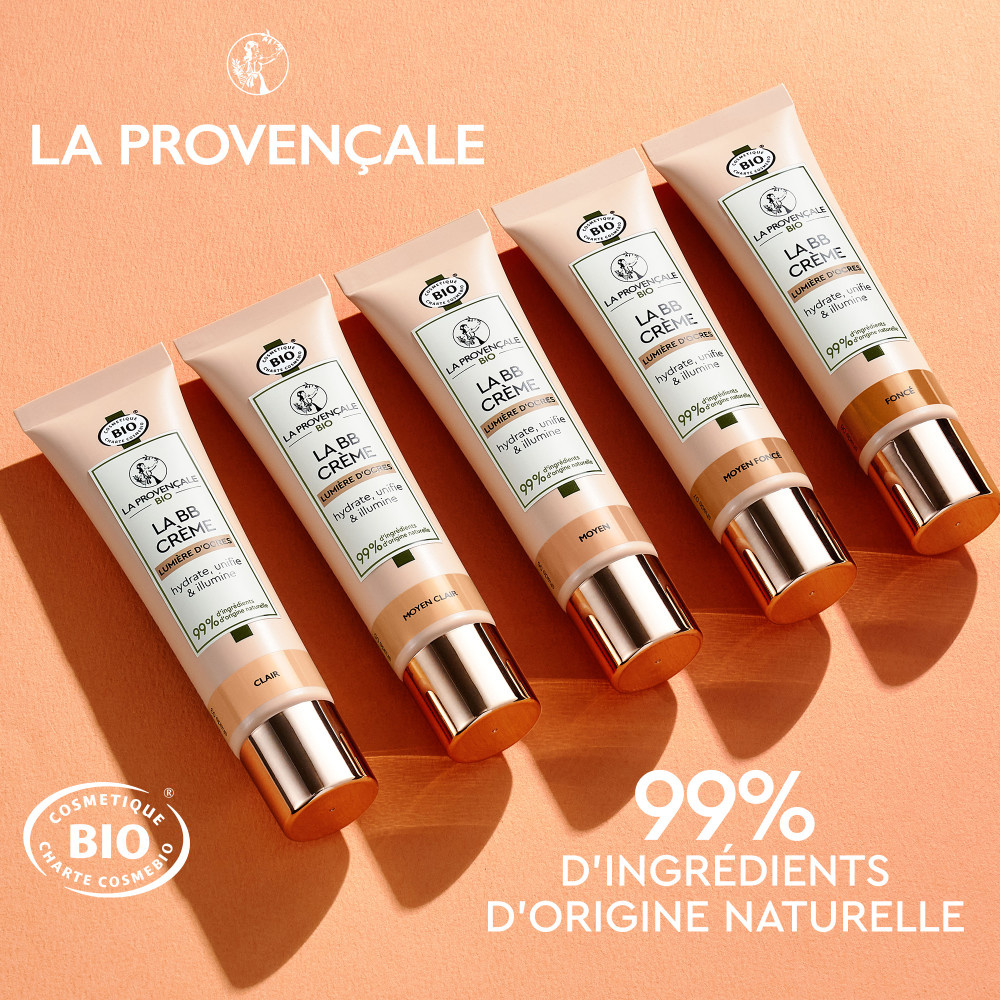 La Provençale La Provençale La BB Crème Lumière d'Ocres Moyen Clair BIO 30ml BB Crème BIO