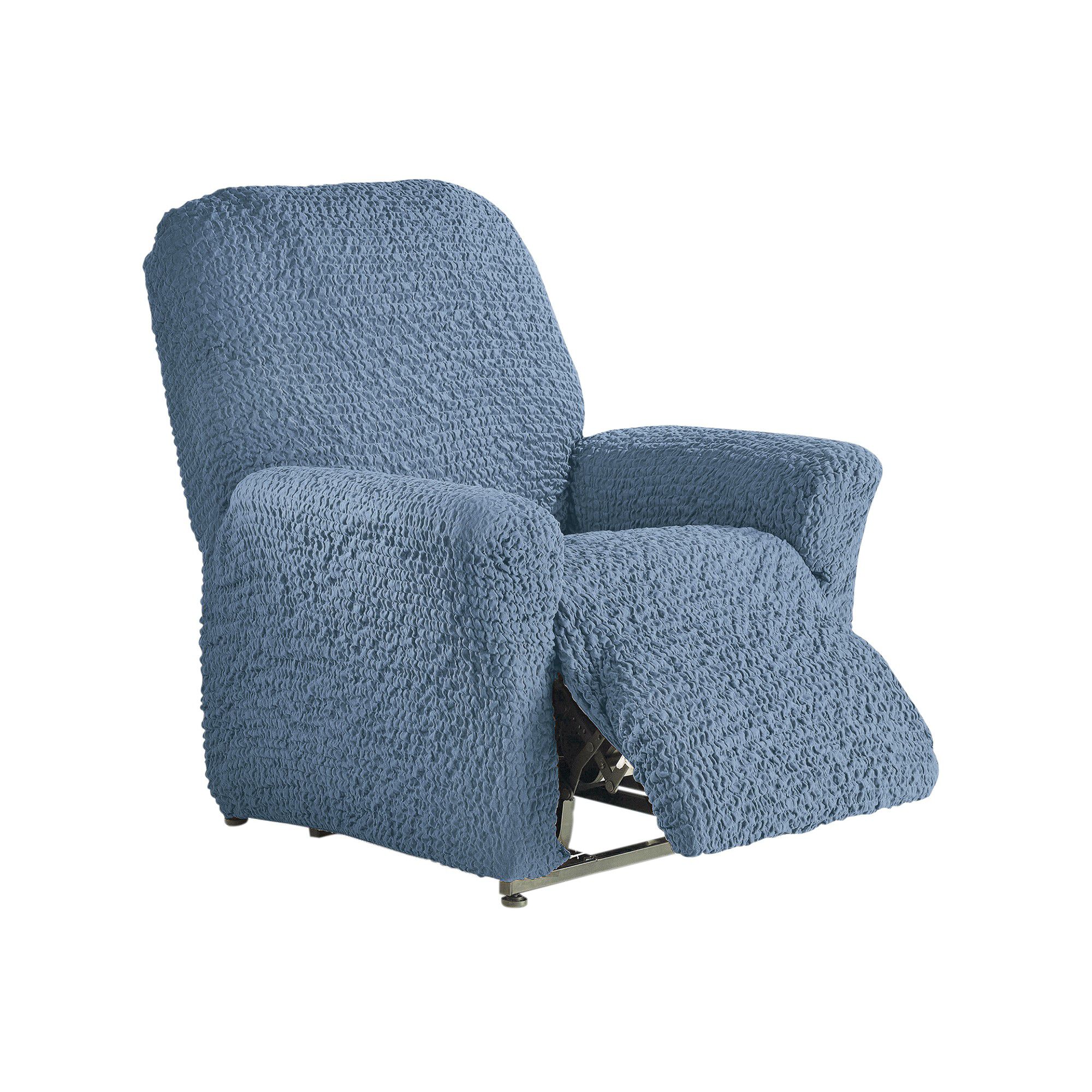 Housse gaufrée bi-extensible spéciale fauteuil relaxation