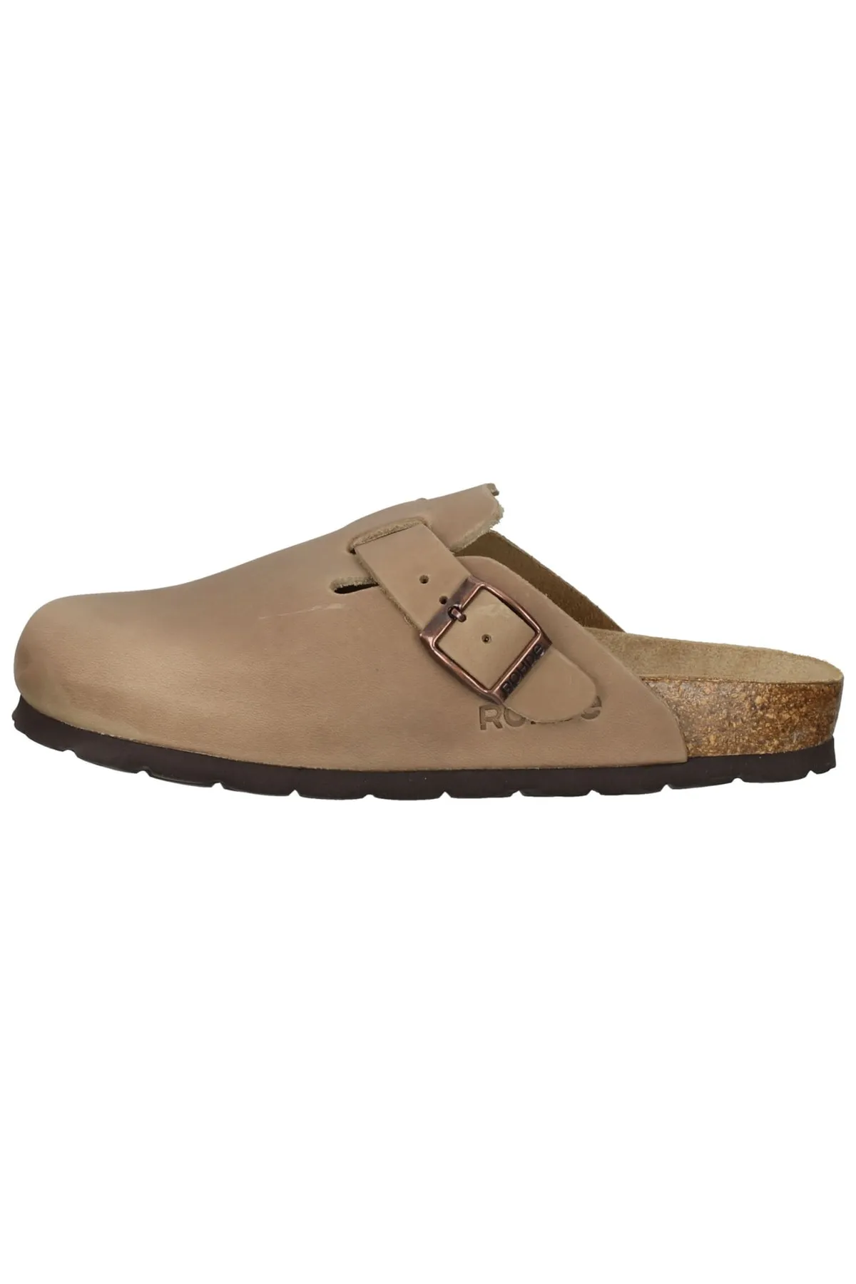 Rohde  Hausschuh - Beige - Flacher Absatz