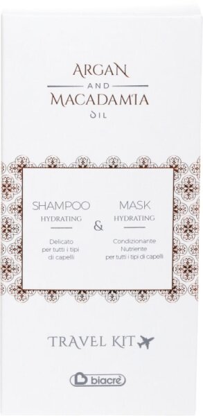 Biacrè Argan & Macadamia Kit Shampoo & Maske Shampoo