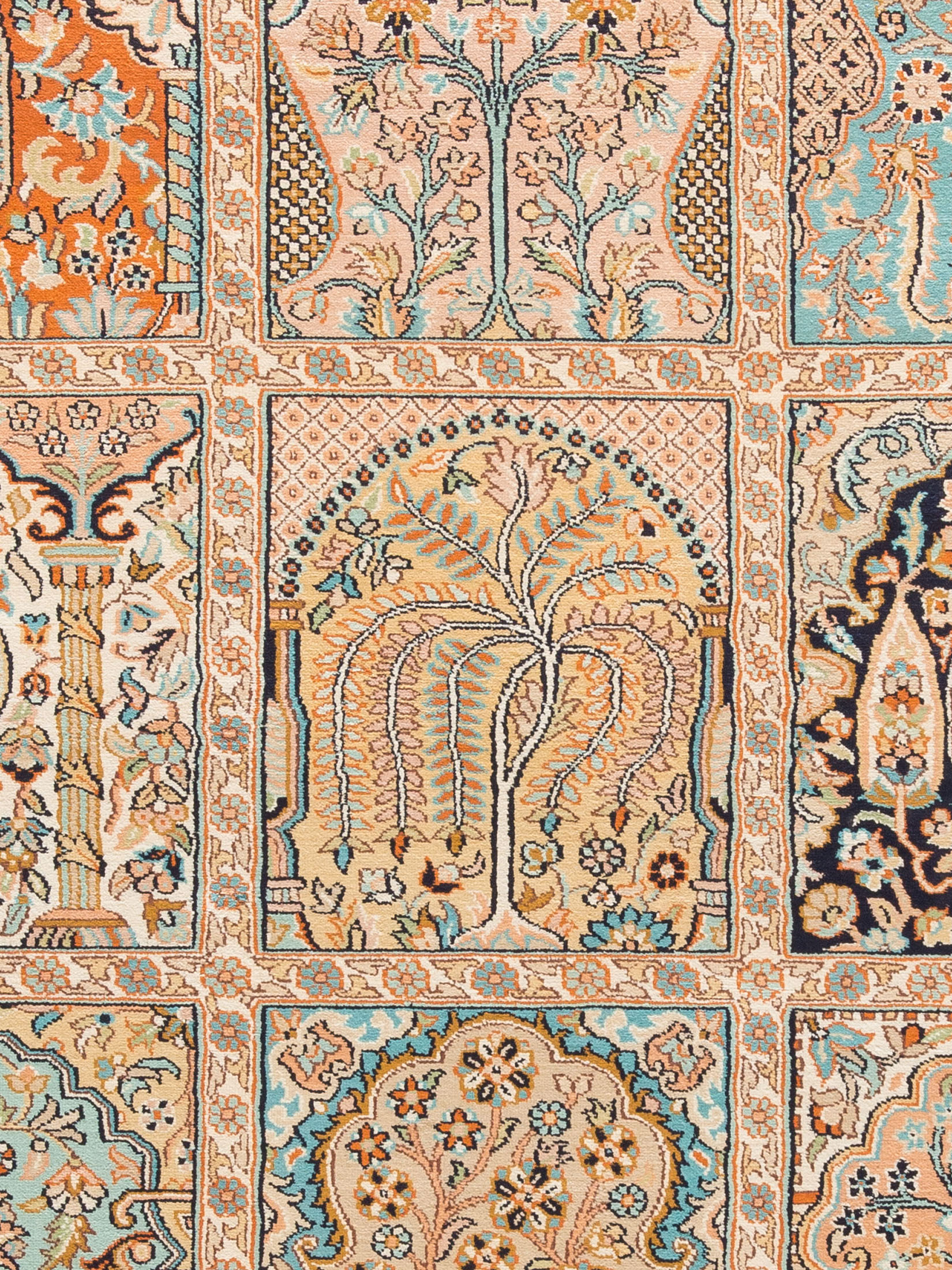 Kaschmir Seide 18/18 ca. 152 x 210 cm, Unikat / Einzelstück