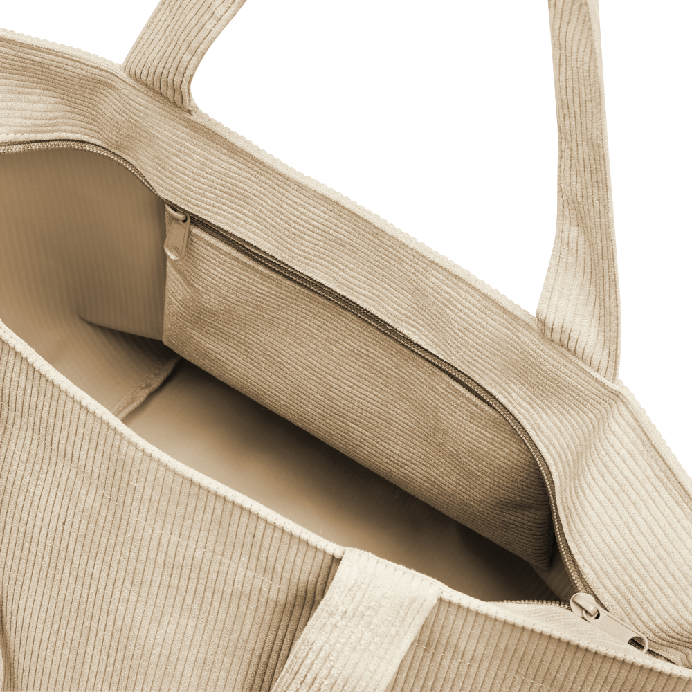 Shopper M cord sand