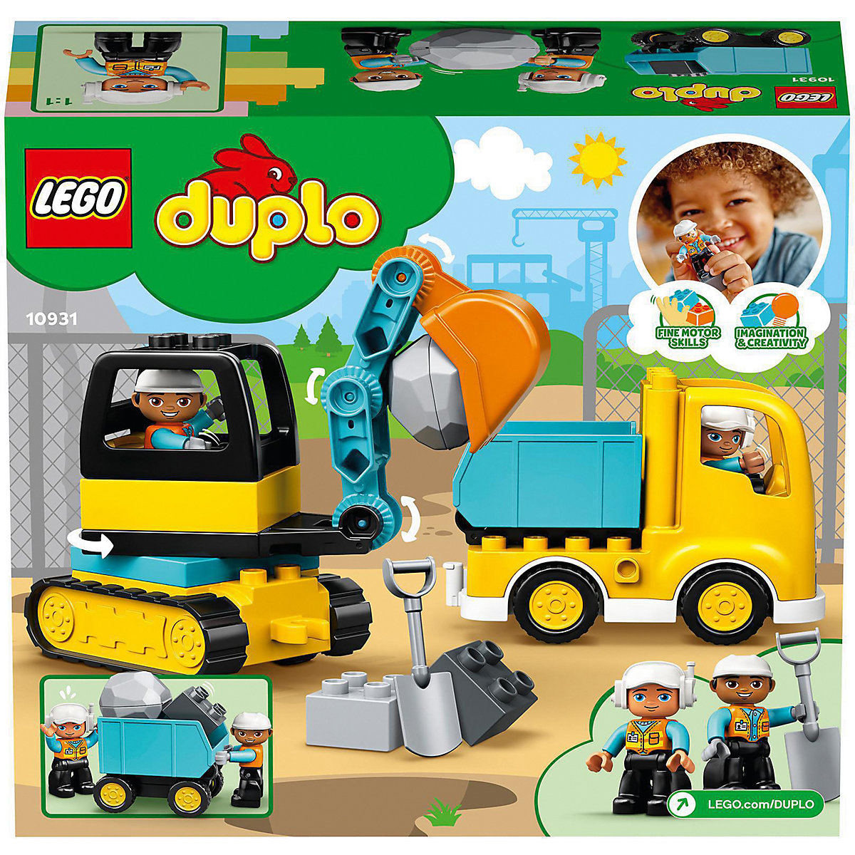 LEGO® DUPLO 10931 Bagger und Laster