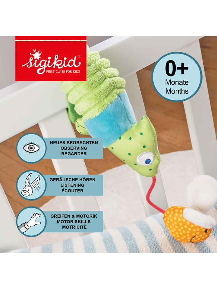 Sigikid Spielanhänger für die Babyschale PlayQ in grün günstig kaufen onesize