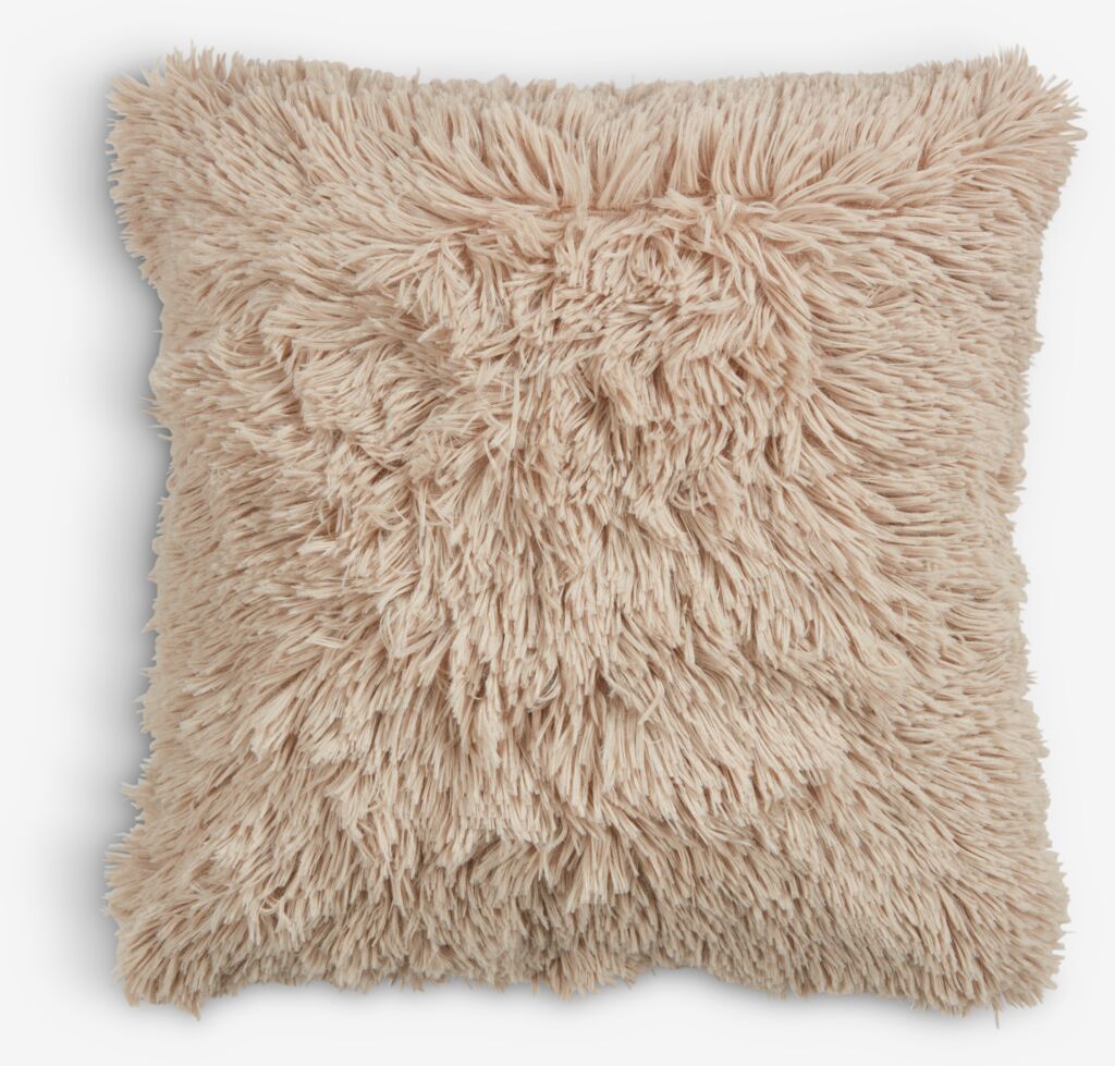 Poduszka dekoracyjna MYRFIOL Poduszka futrzana MYRFIOL 45x45 taupe
