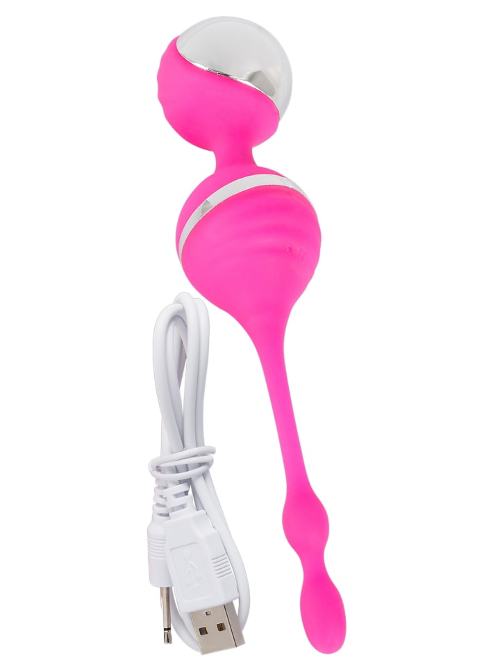 Sweet Smile Liebeskugeln Vibrating Love Balls in pink günstig kaufen 18 cm