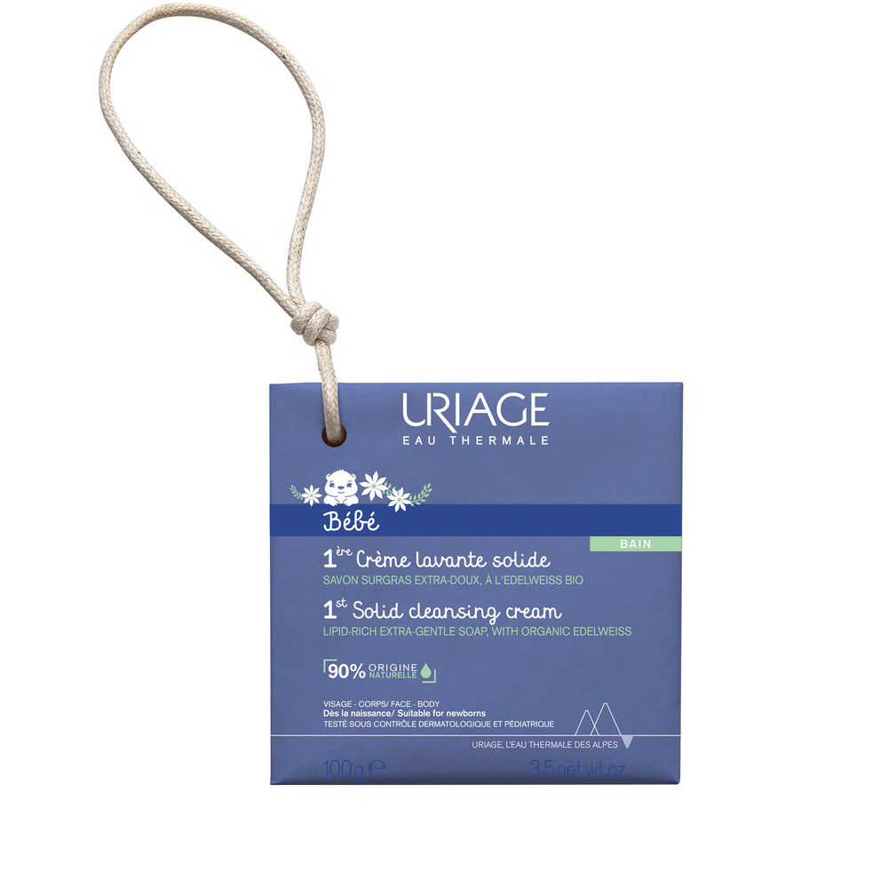 Uriage Bébé 1ère Crème lavante solide 100g Crème Lavante Solide