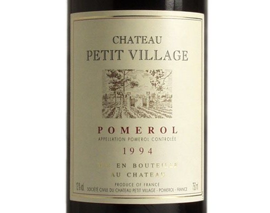 Château Petit Village Rouge1994 Bordeaux Pomerol