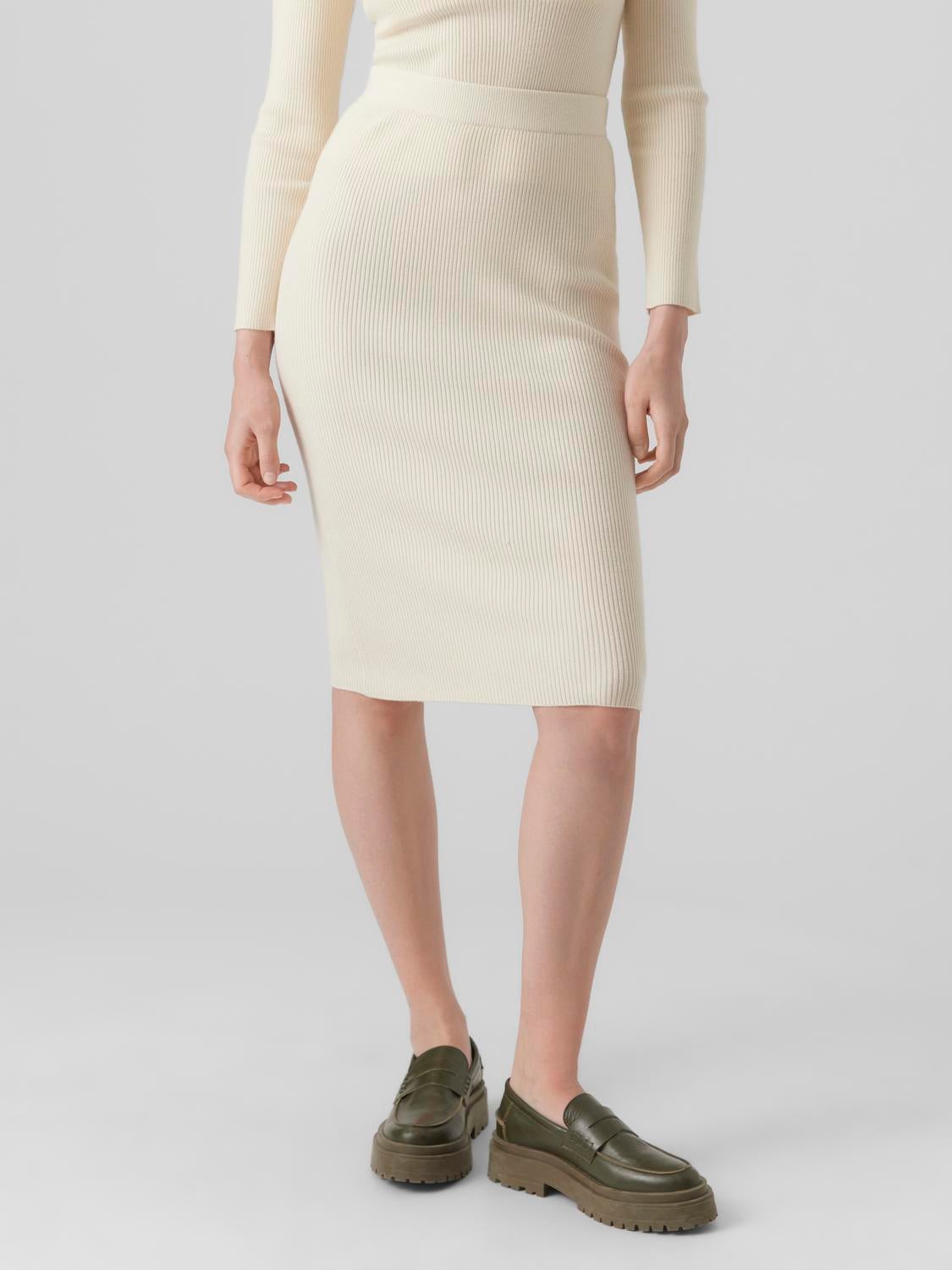 VMKARIS Hohe Taille Midirock
