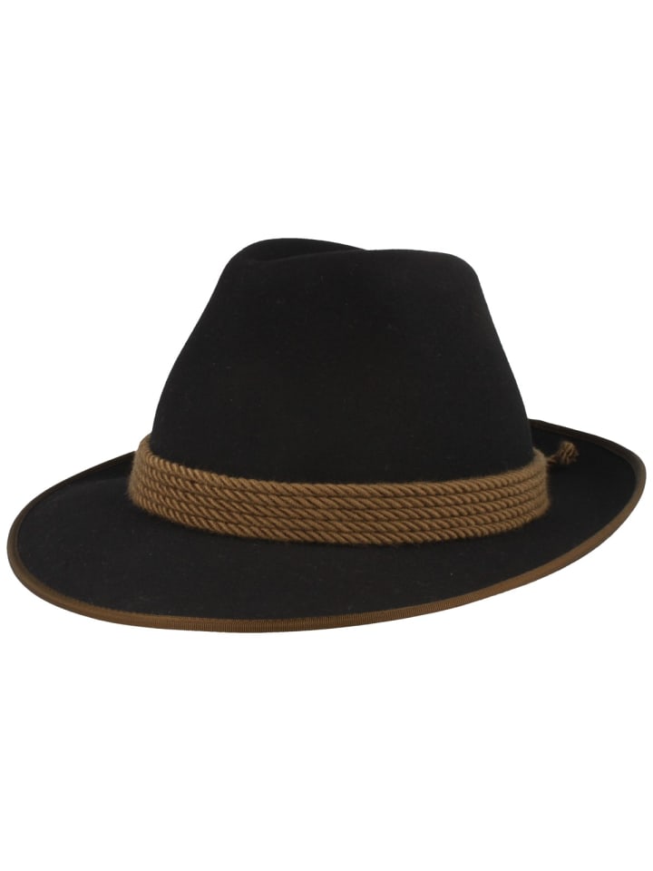 Hutmacher Zapf Trachtenhut in schwarz günstig kaufen 55