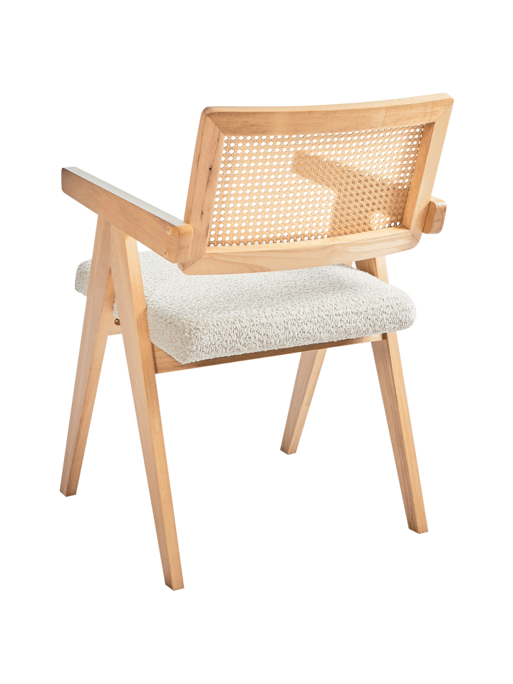 Beliani 2er-Set Esszimmerstuhl AVA in Braun/Beige günstig kaufen onesize