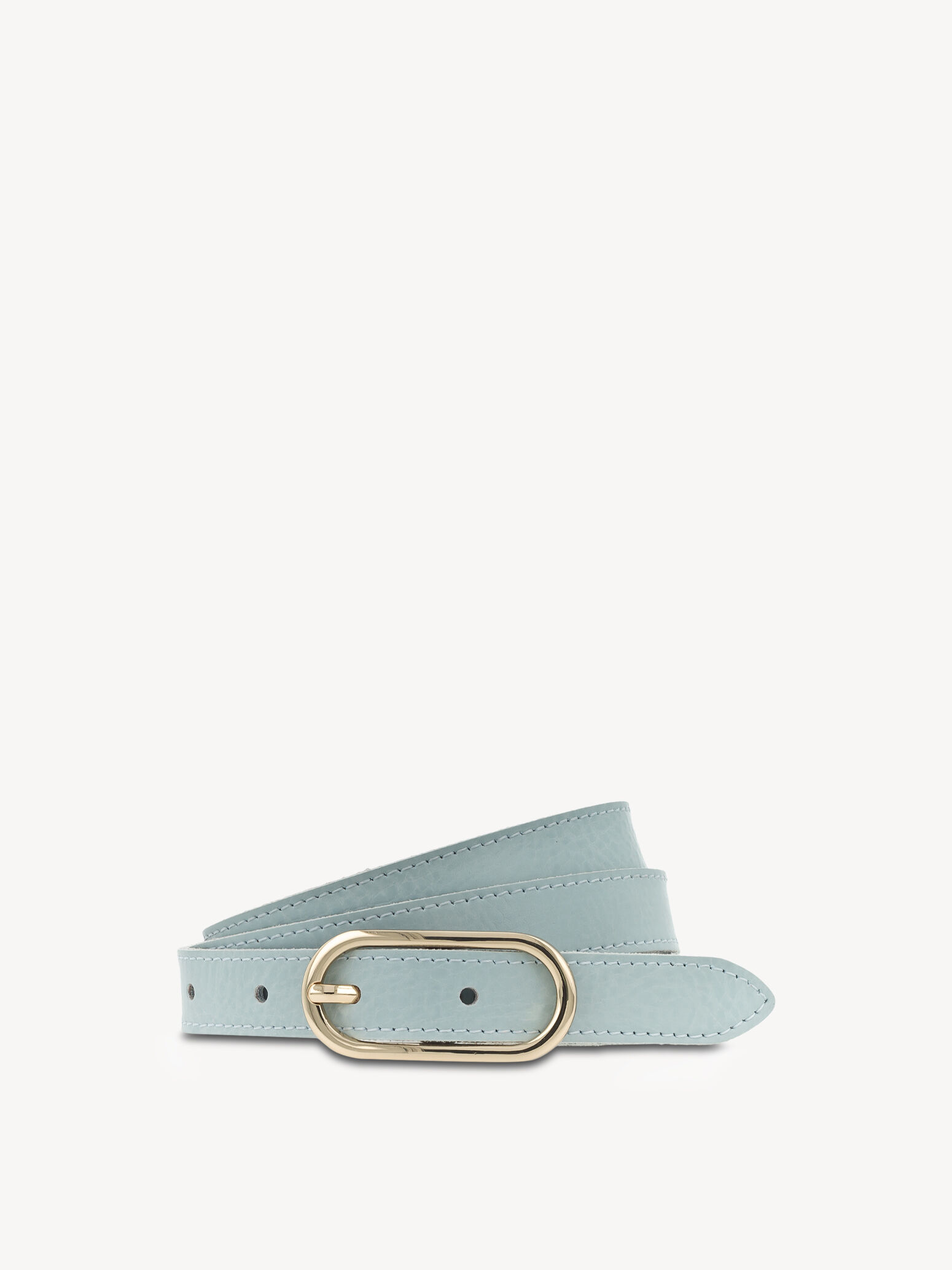 Ceinture en cuir - bleu