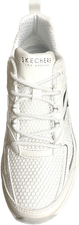 SKECHERS Freizeit Schnürer weiss Tres-Air - Vision-Airy