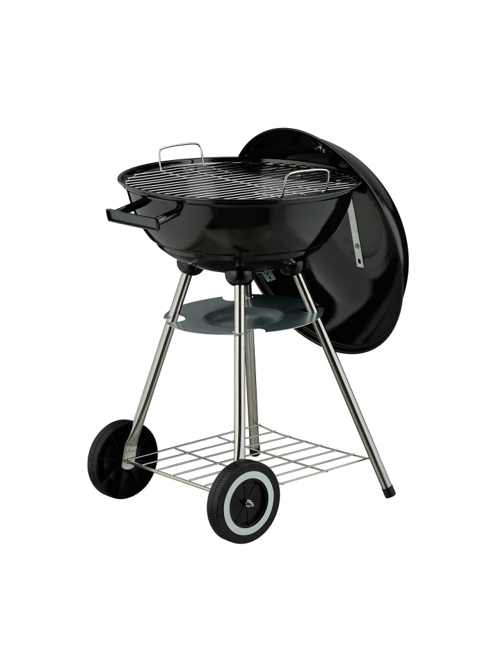 relaxdays Kugelgrill in Schwarz - Ø 44 cm günstig kaufen onesize