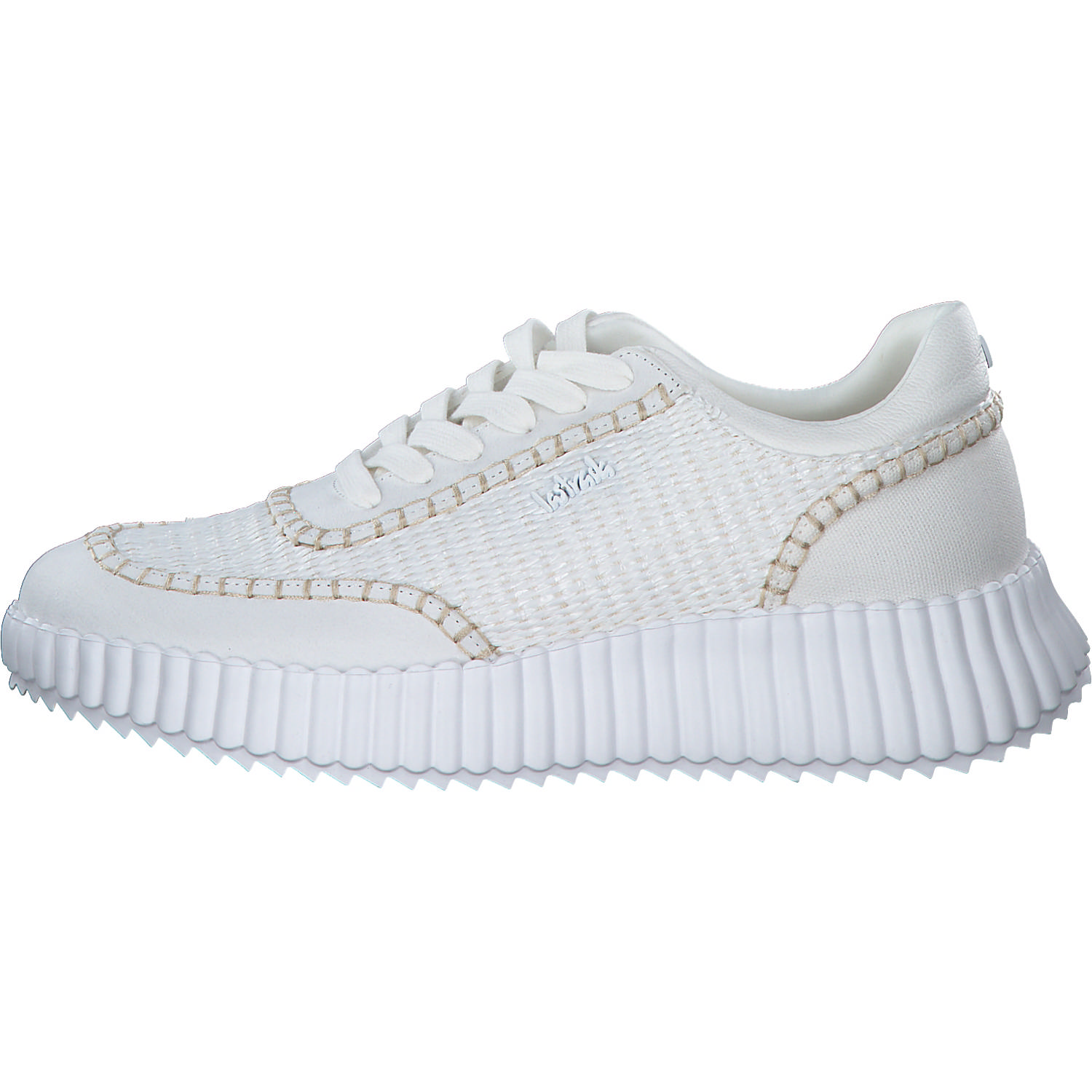 La Strada 2200586, Schnürschuhe, Damen, weiß/beige