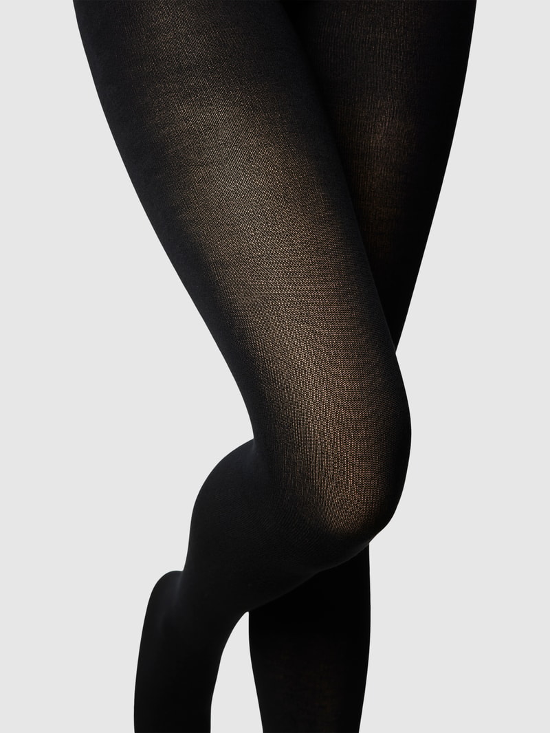 Umstands-Strumpfhose mit 200 Denier Modell 'MAMA MAILLOT' in schwarz