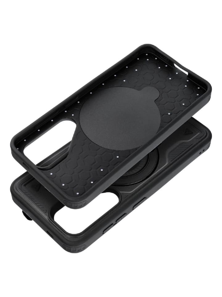 COFI 1453 Bumper Verstärktes Handyhülle mit Ständer kompatibel mit in Schwarz günstig kaufen