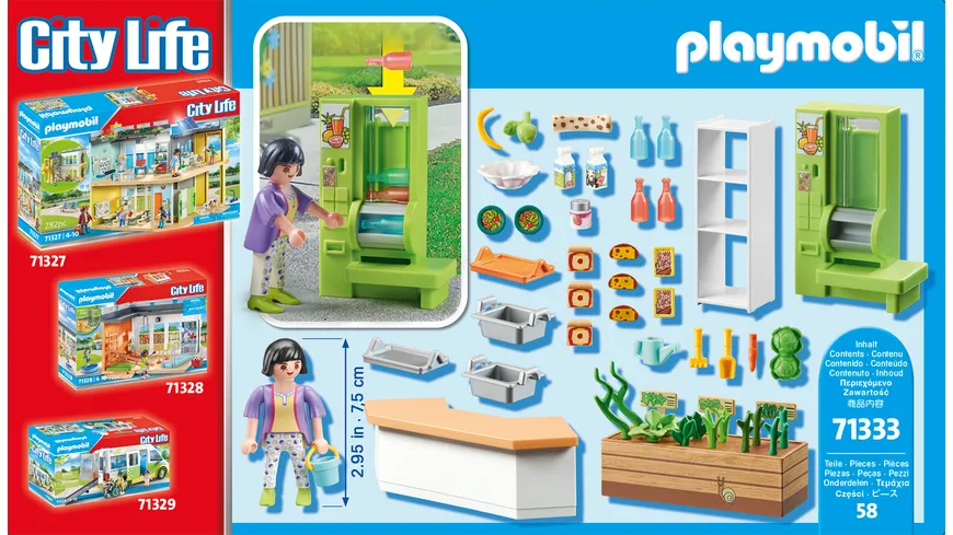 PLAYMOBIL 71333 - City Life - Schulkiosk