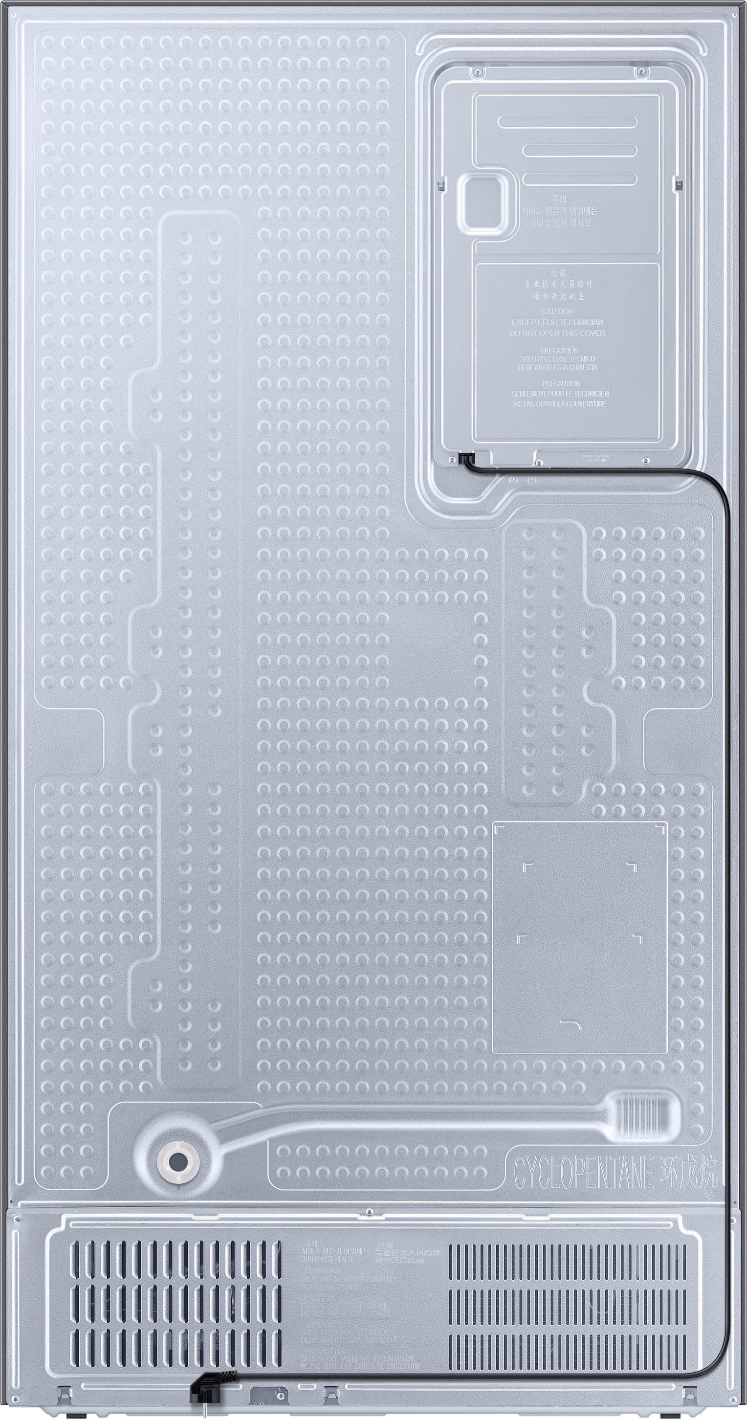 Samsung Side-by-Side RS6GA8532SL, 178 cm hoch, 91,2 cm breit