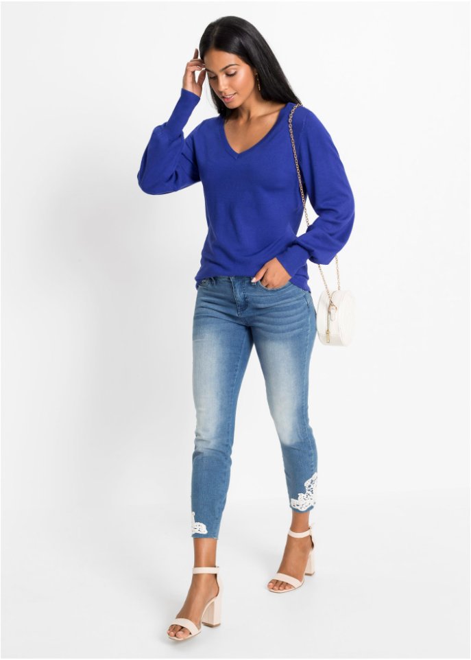 Pullover mit Ballonärmeln