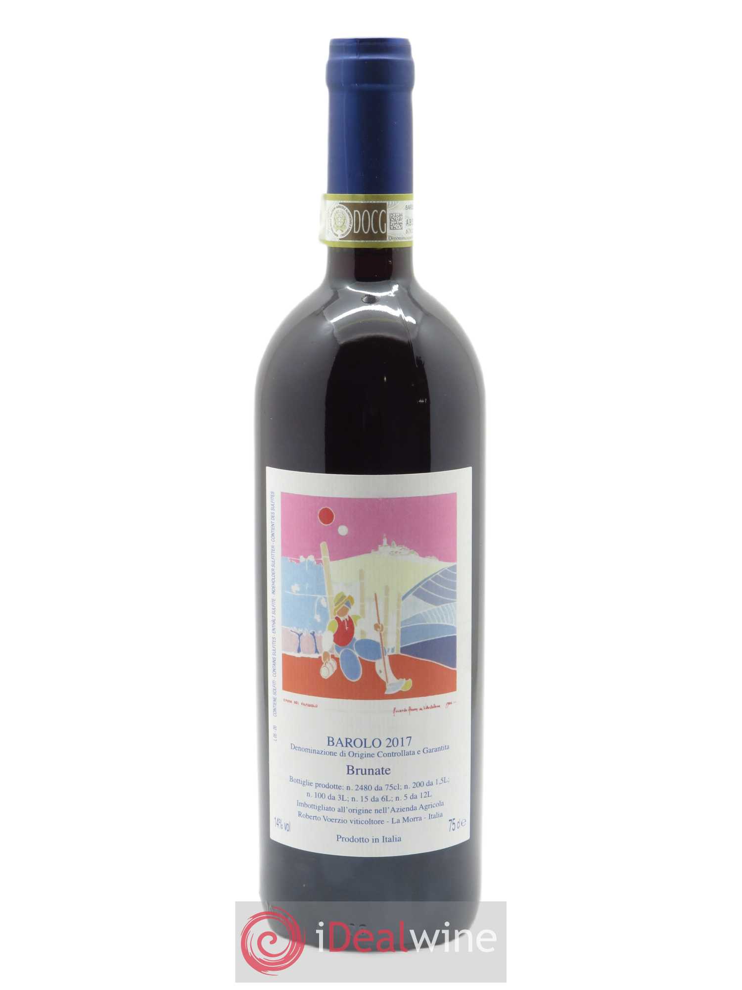 Barolo DOCG Brunate Roberto Voerzio  2017 - Lot de 1 Bouteille
