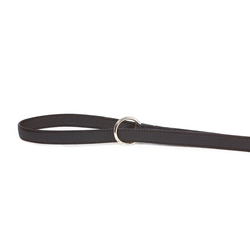 JULIUS-K9 Hundeleinen JULIUS-K9 Führleine verstärkt 20mm schwarz/ grau