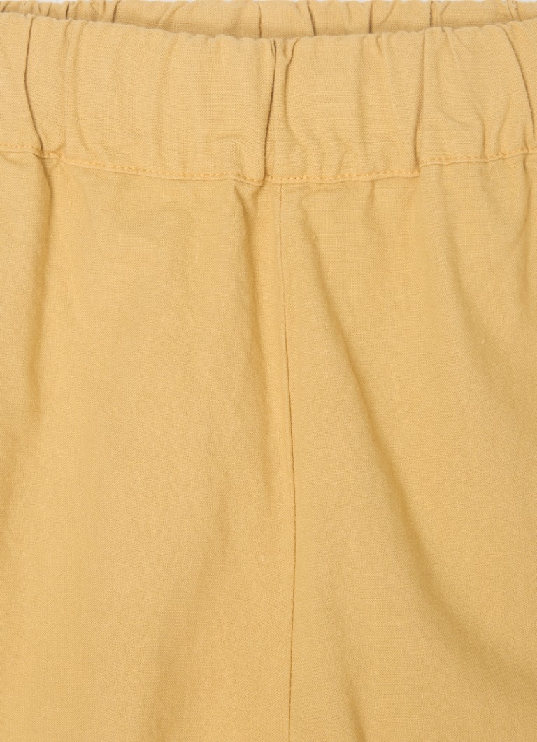Pantaloni chino cu croială dreaptă, cu logo-ul „Animal Observatory Elephant” brodat.