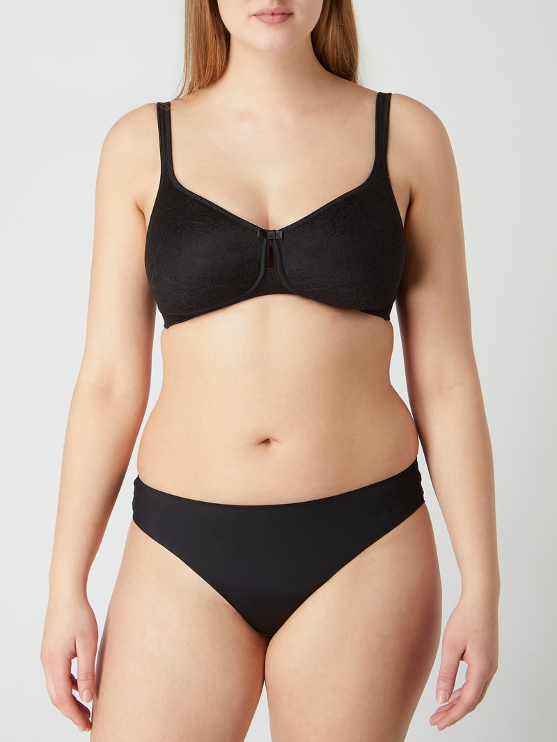 PLUS SIZE Soft-BH aus Spitze Modell 'Salamanca' in schwarz