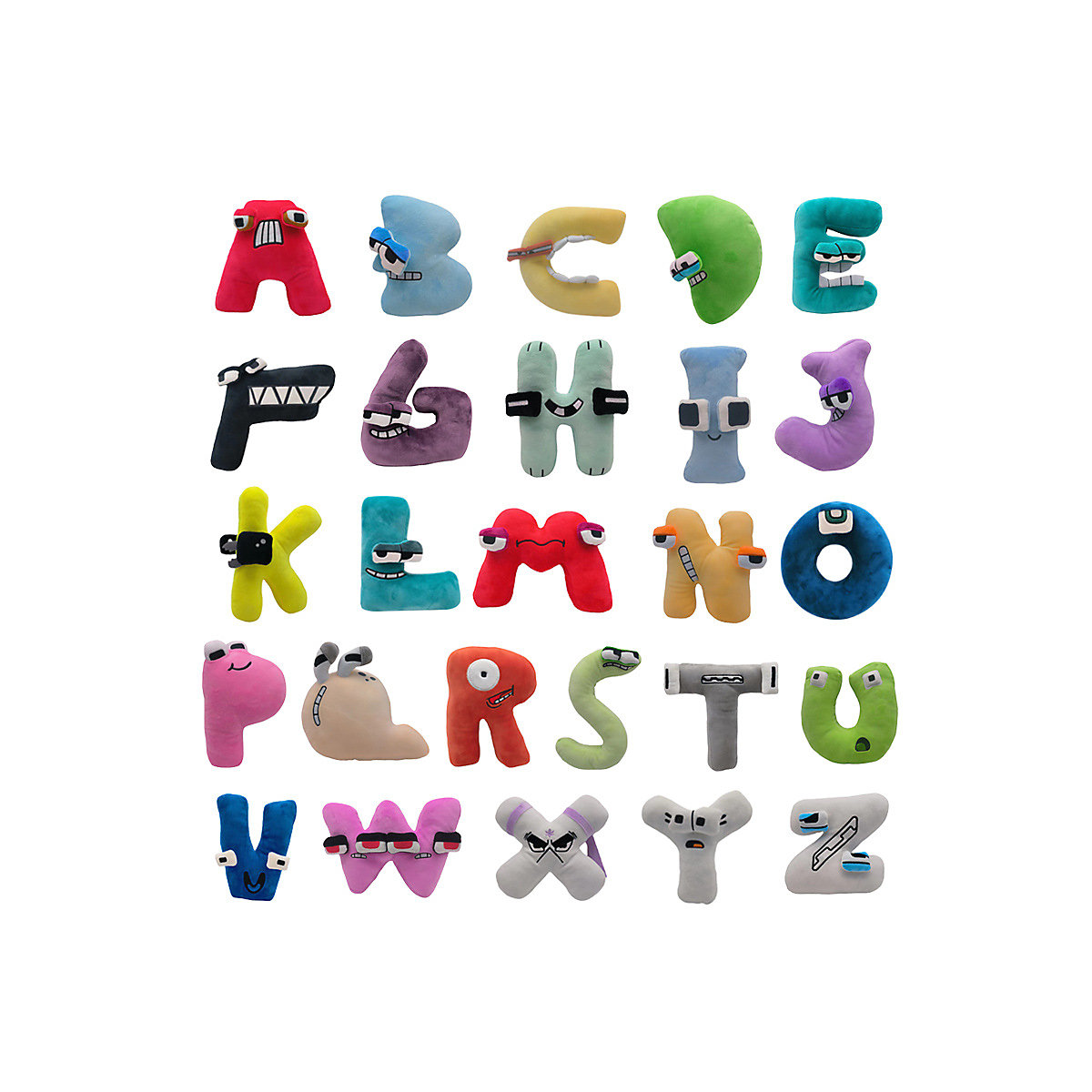 Puppe für Kinder zur Erleuchtung Alphabet Plüschpuppe Kinder Aufklärungspuppe