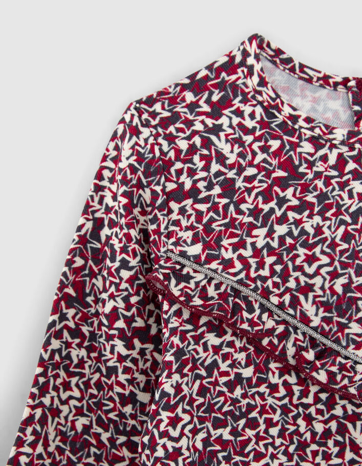 Blouse écrue imprimé étoiles Ecovero® bébé fille