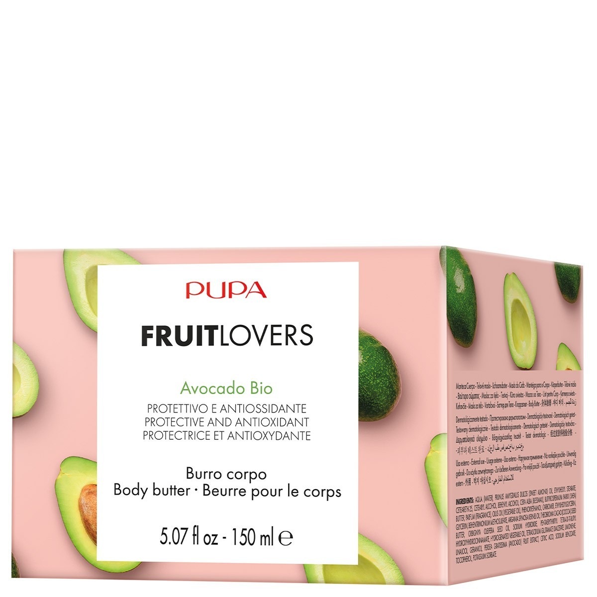 Unt de corp cu avocado organic PUPA Milano