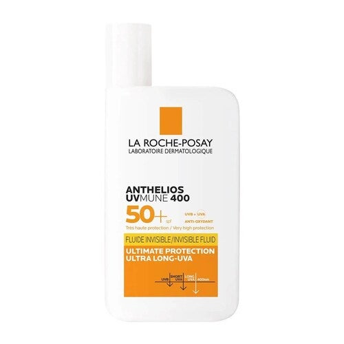 La Roche-Posay Anthelios UVMune 400 Protetor Solar Fluido Invisível FPS 50+ 50 ml