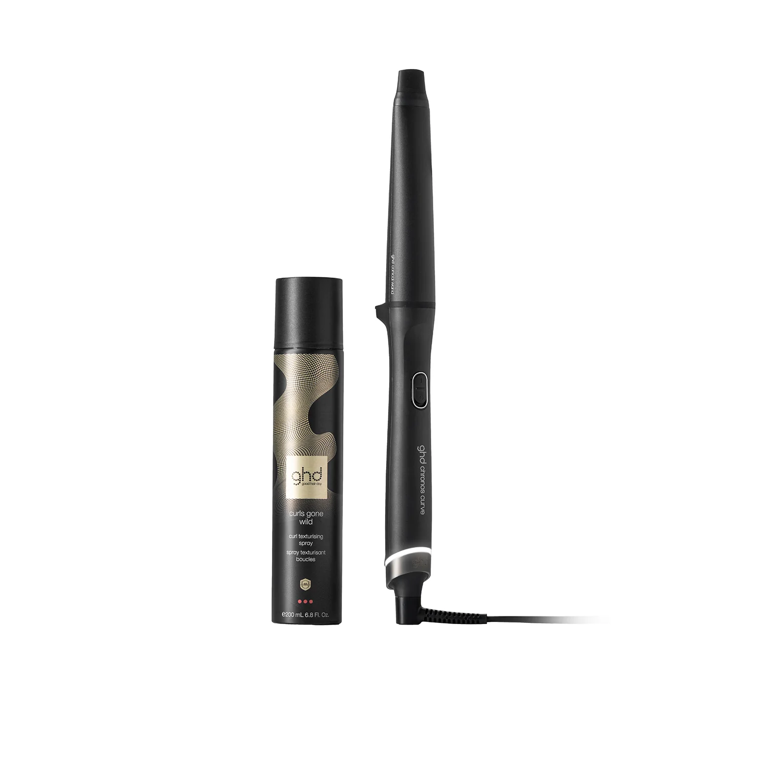 Chronos Curve Conical Wand -kiharrin - hiusten suoristusrauta