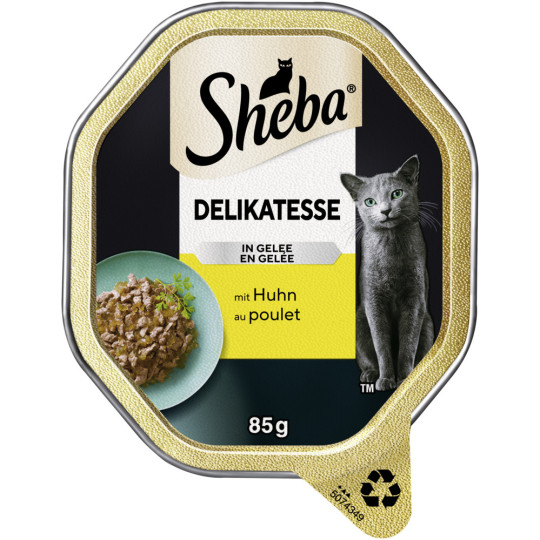 Sheba Delikatesse in Gelee mit Huhn 85G