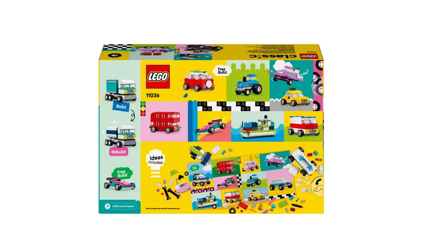 LEGO Classic 11036 Kreative Fahrzeuge
