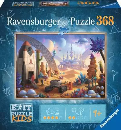 Kinderpuzzle ab 9 Jahren - Die Weltraummission - 368 Teile