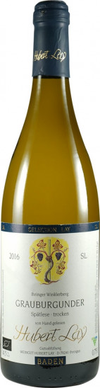 2017 Grauburgunder Spätlese SL trocken Bio - BIO Weingut Lay