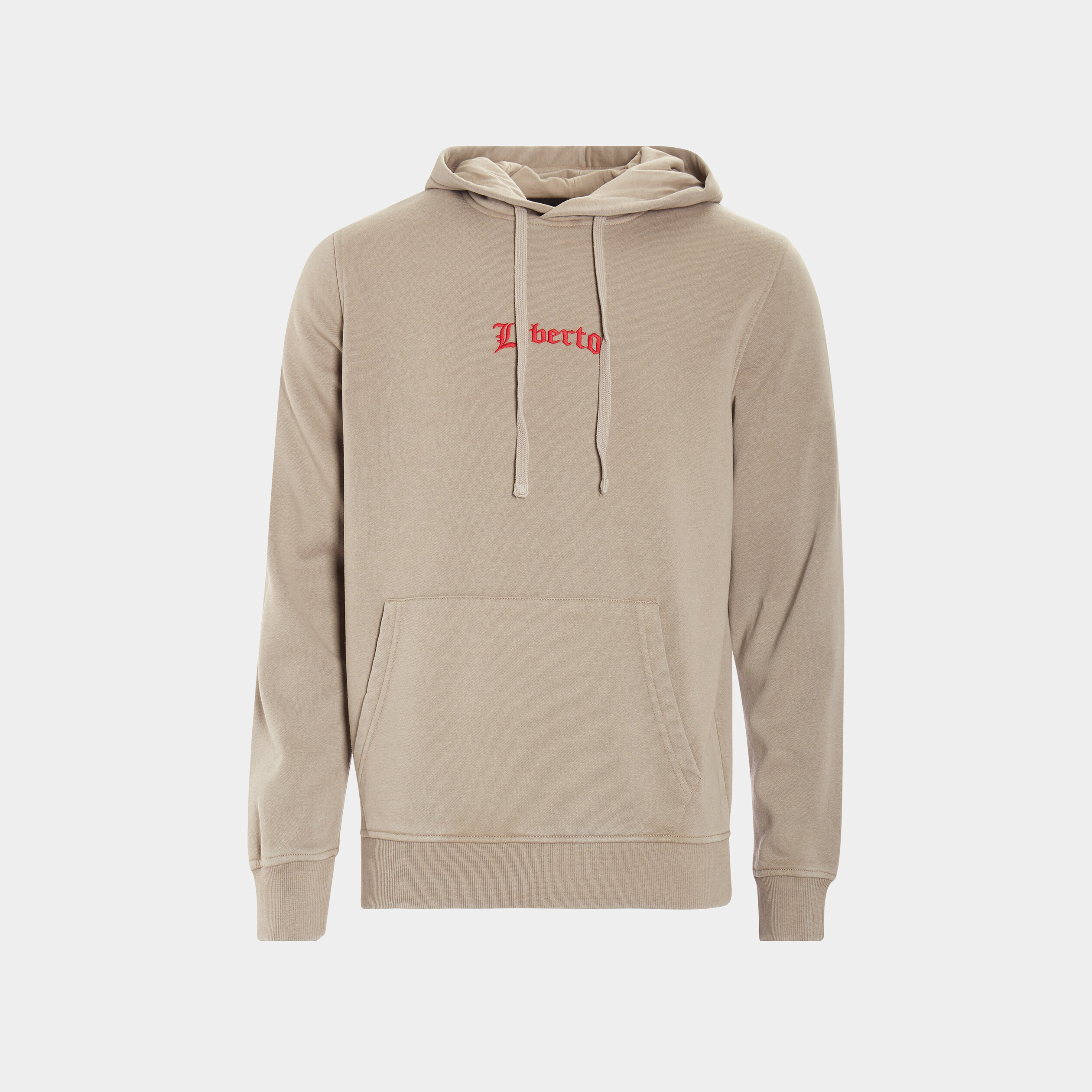 Sweat à capuche hoodie Liberto taupe homme | La Halle