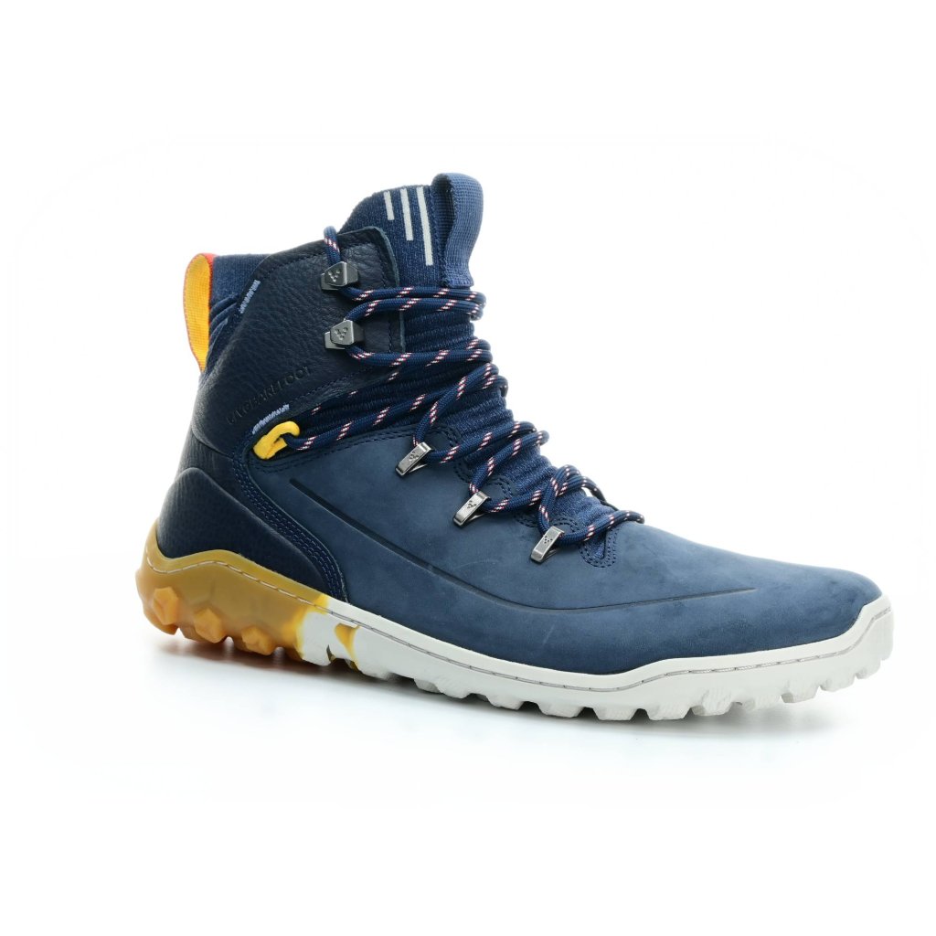 Vivobarefoot Tracker Decon FG2 M Insignia Blue Leather Barfuß-Wanderschuhe