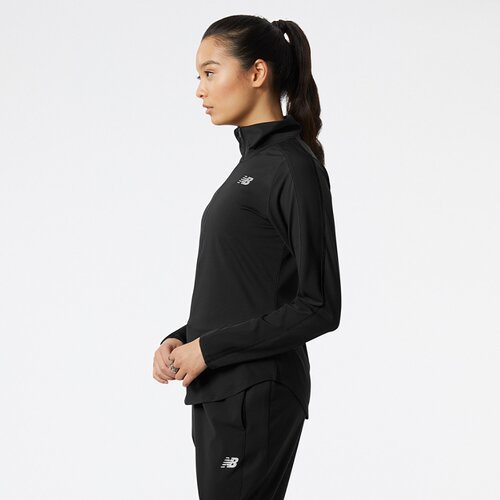 DAMEN T-SHIRT ACCELERATE HALF ZIP