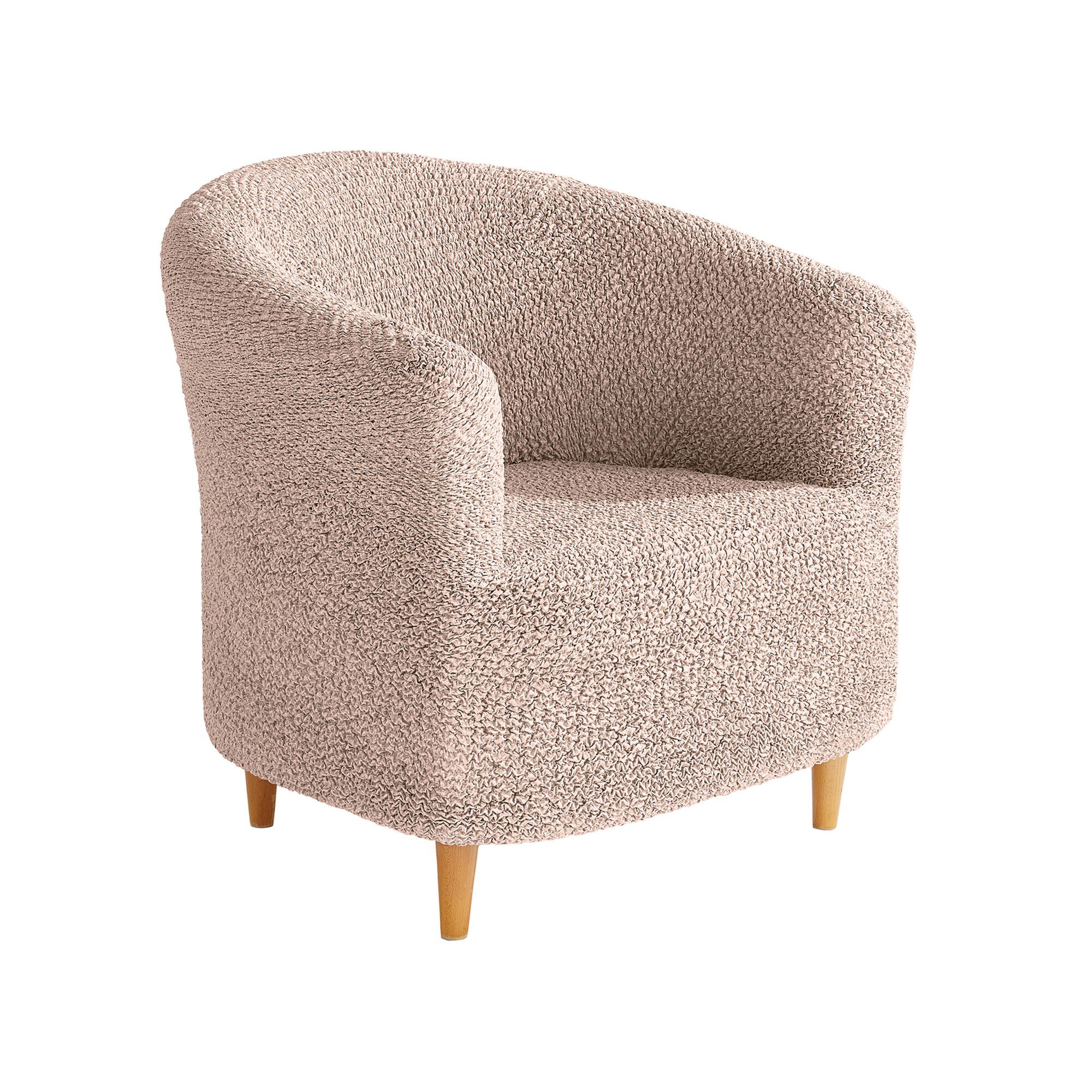Housse bi-extensible imprimée gaufrée pour fauteuil cabriolet