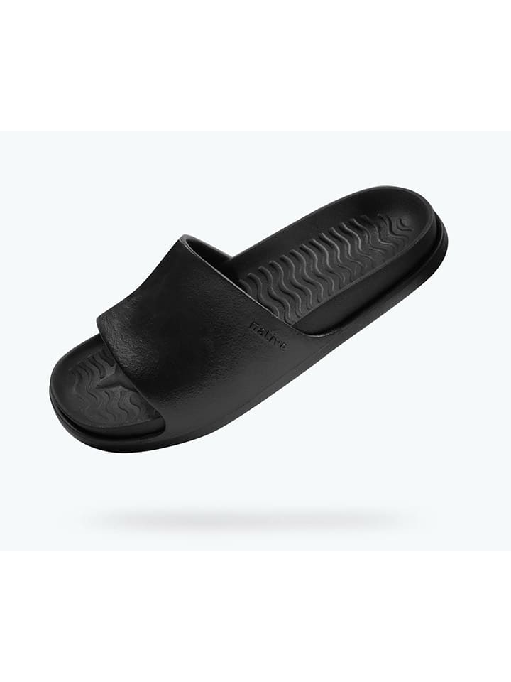Native Pantoletten in Schwarz günstig kaufen