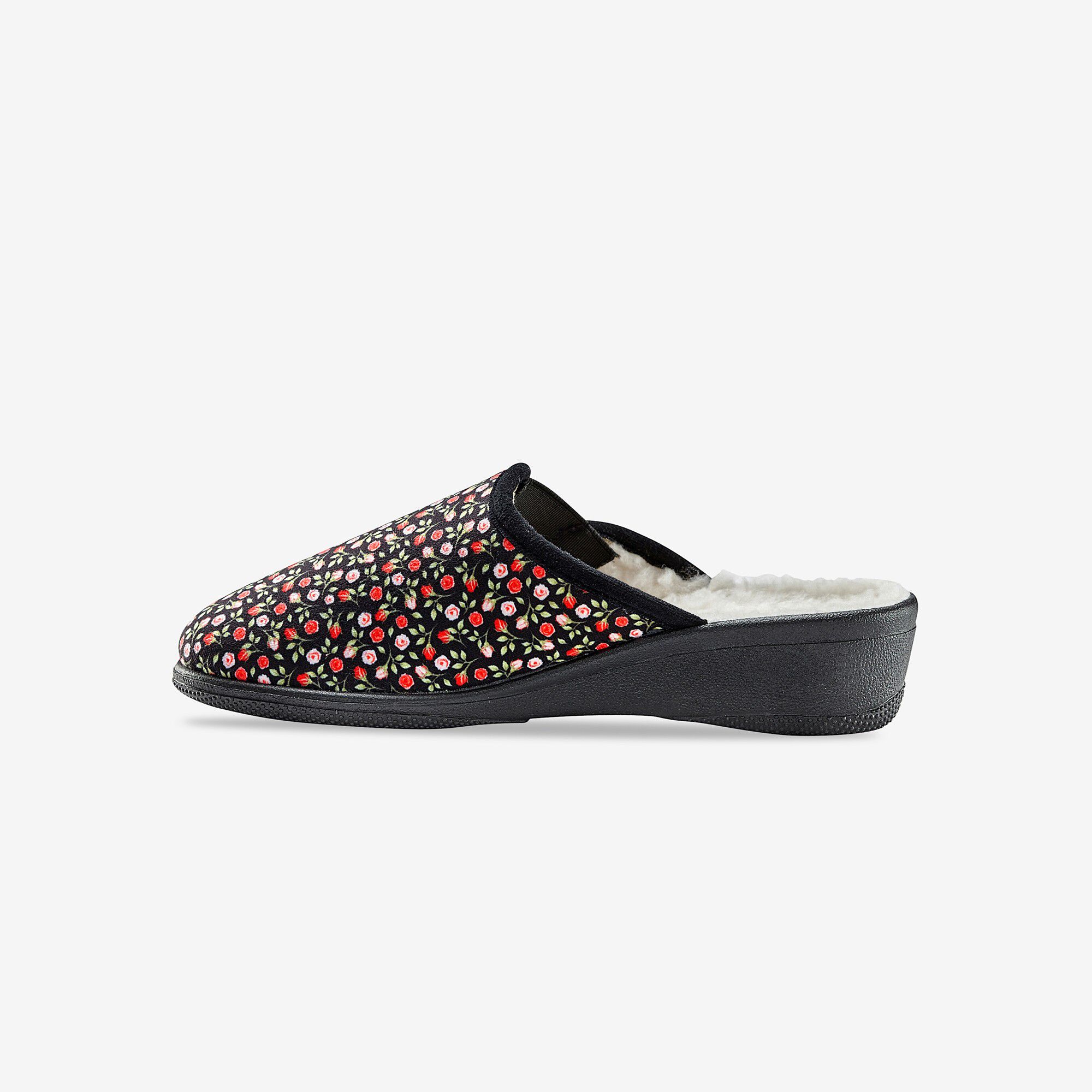 Mules sabot imprimées fleurs