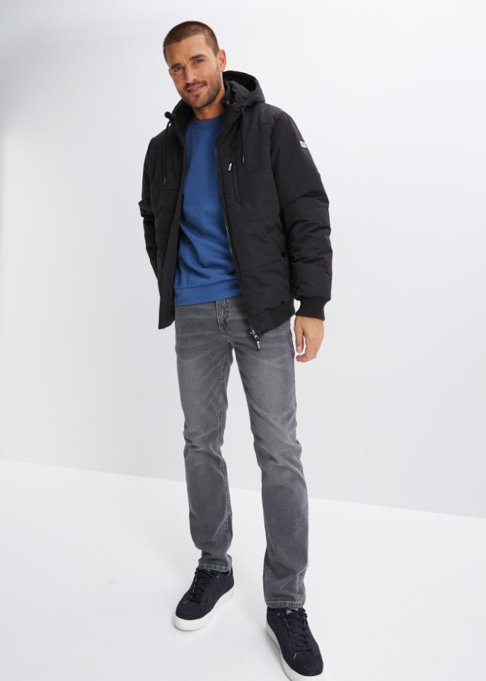 Steppjacke mit recyceltem Polyester