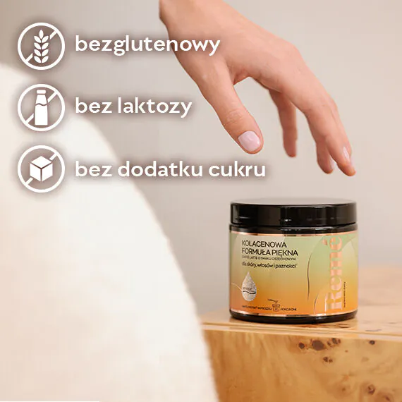 Reme Collagen Beauty Formula Caffe Latte са прахом укуса орашастих плодова 150 г