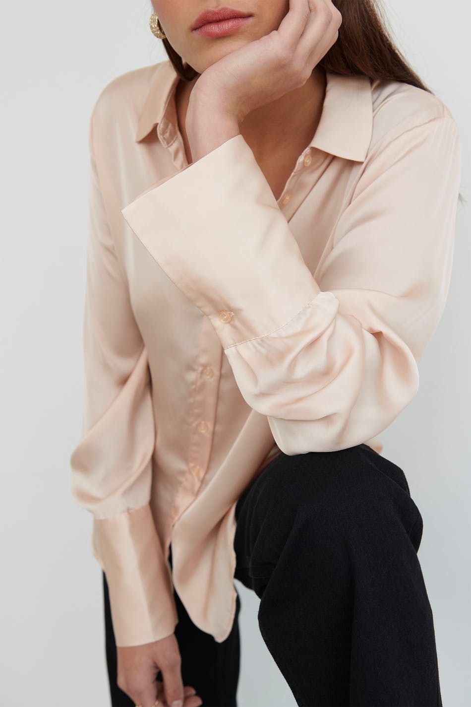 Linnea satin shirt