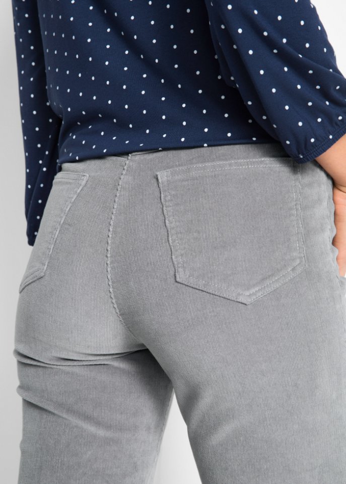 Stretch-Cordhose, Straight