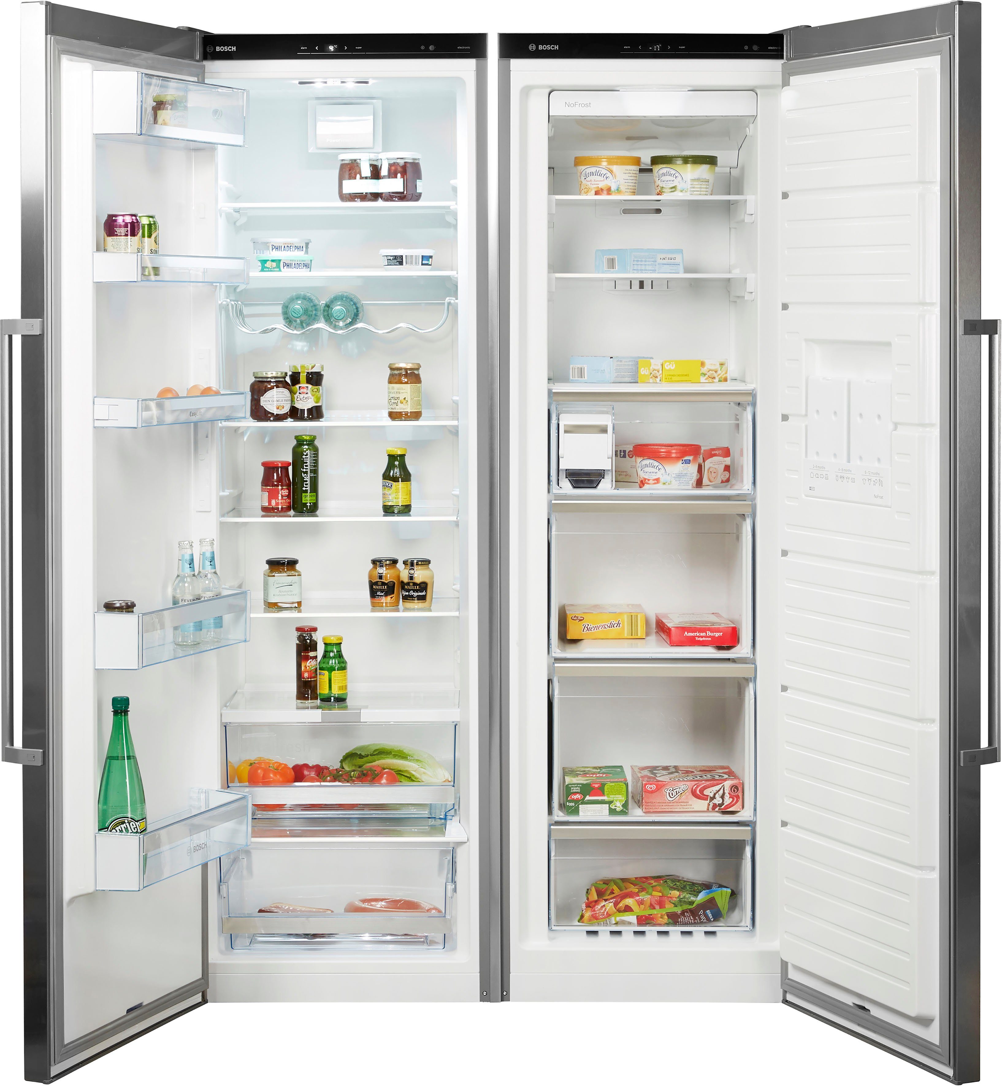 BOSCH European Side-by-Side KAN95AIEP, 186 cm hoch, 120 cm breit